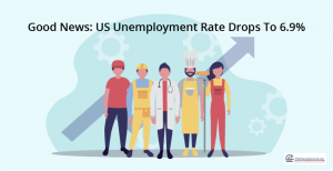 us unemployment rate drops to 6.9%