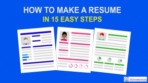 How To Make a Resume