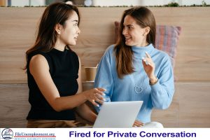 Fired a Private Conversation