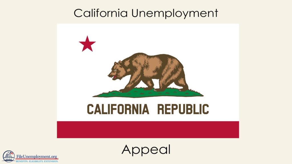 California Unemployment Appeal