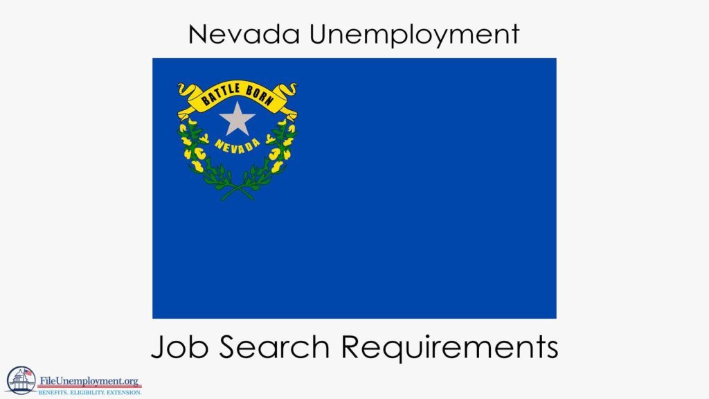 Nevada Unemployment Job Search Requirements