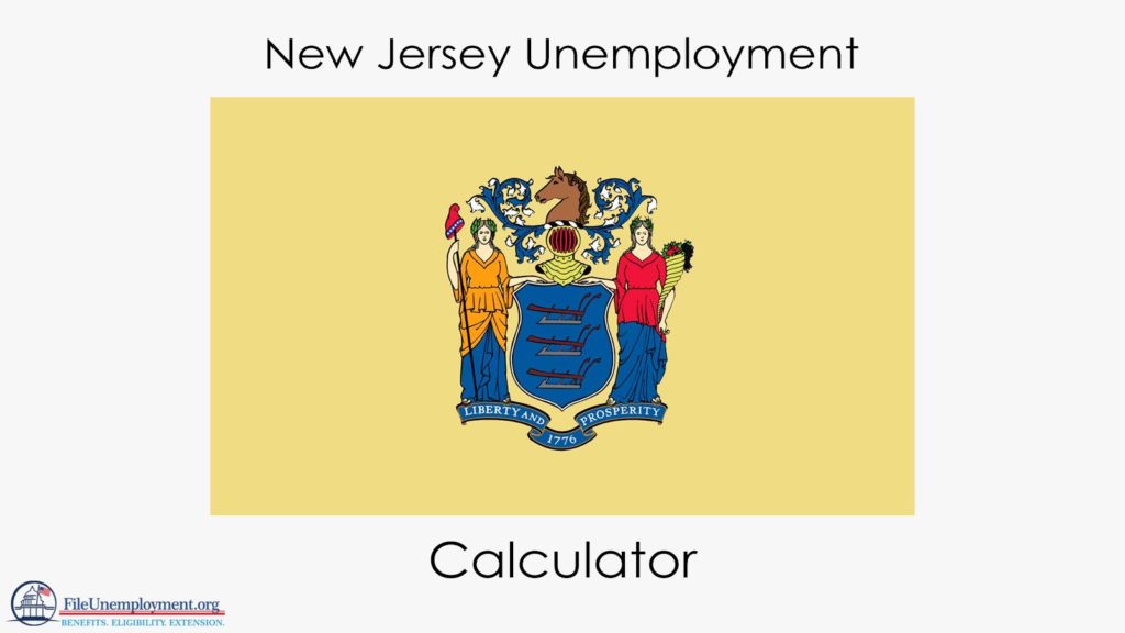 New Jersey Unemployment Calculator