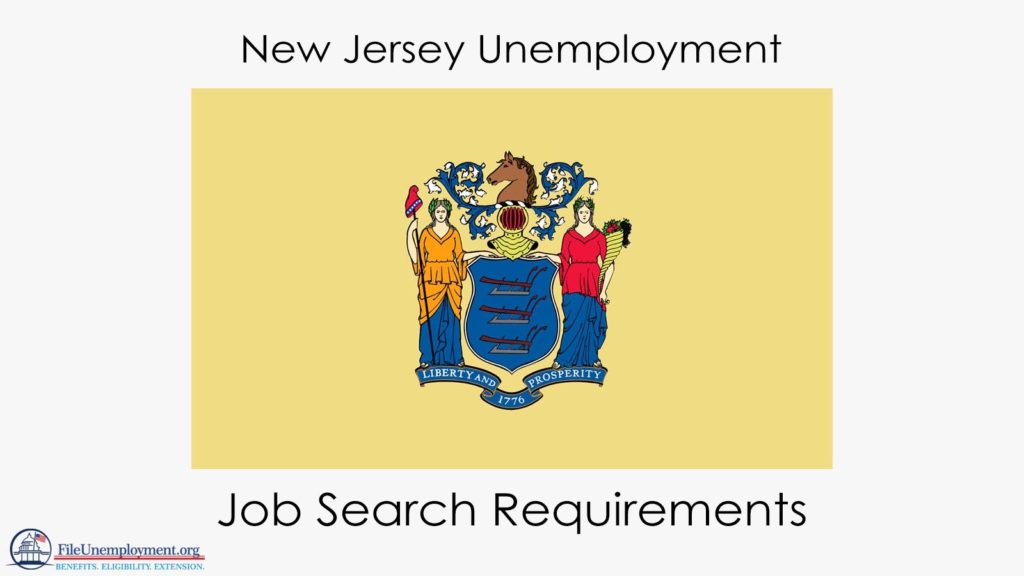 New Jersey Unemployment Job Search Requirements