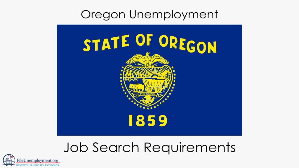 Oregon Unemployment Job Search Requirements