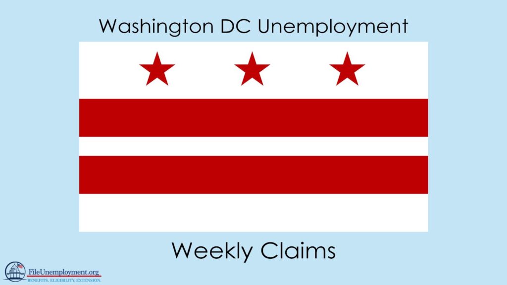 District of Columbia Unemployment Weekly Claims